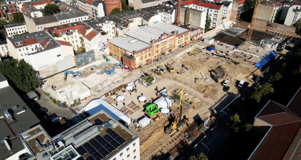 Bauwert Grundsteinlegung Kreuzberg