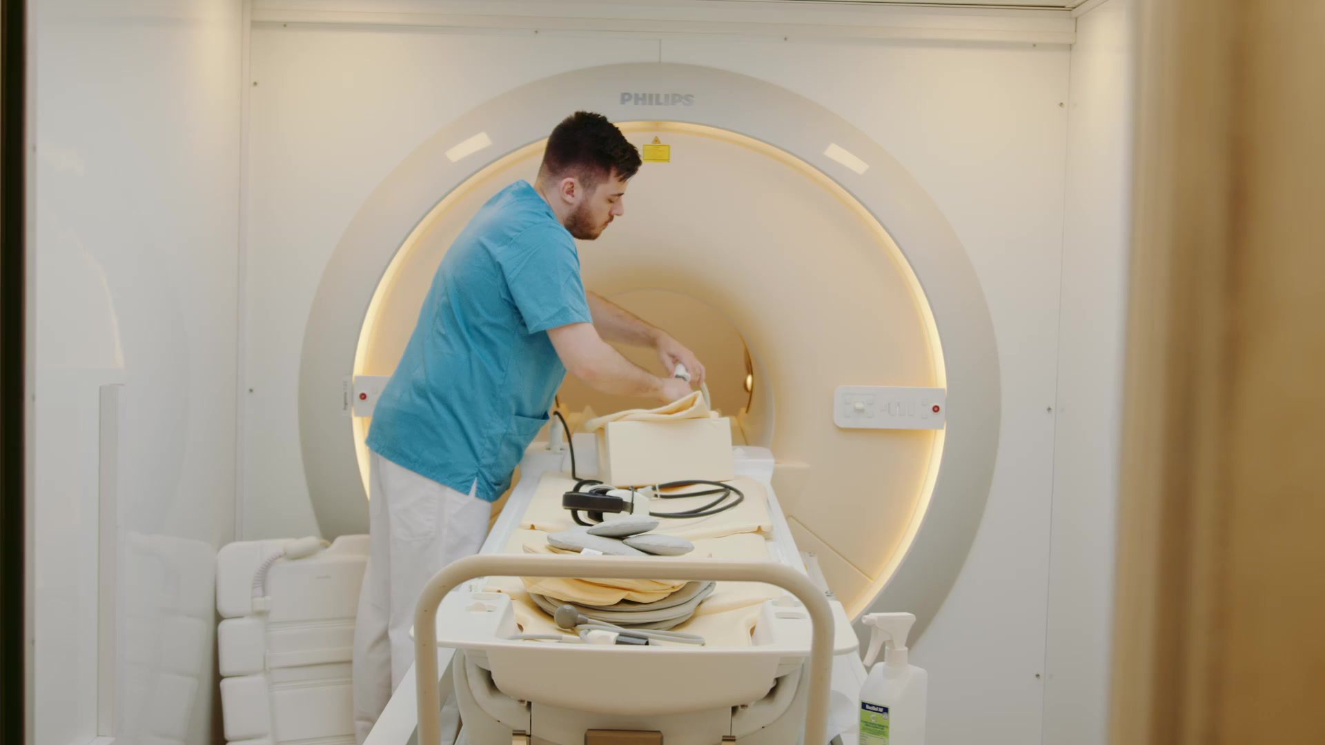 Preparation at the MRI scanner