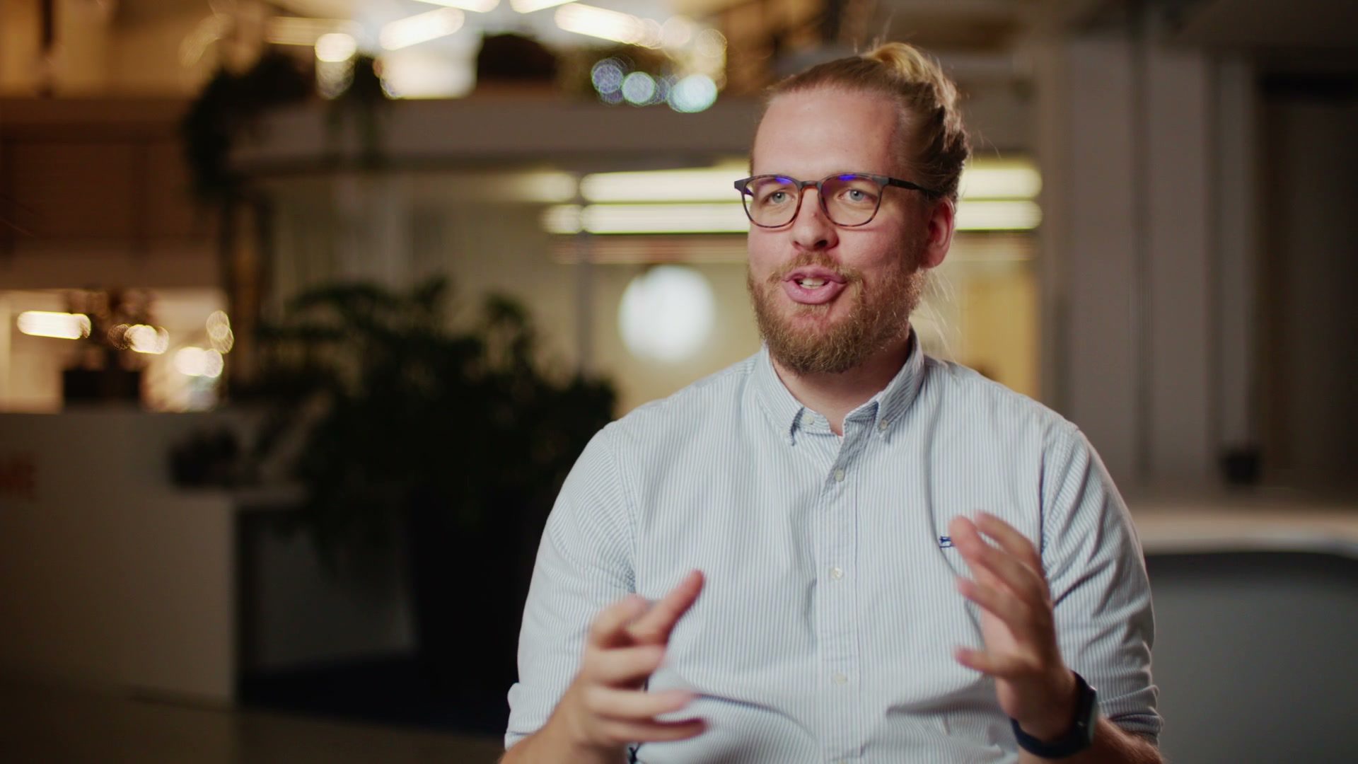 David Henkel from Berlin Bytes in an interview for the image film