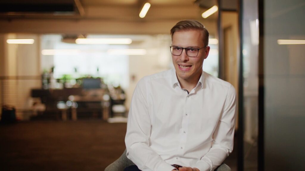 Friedrich Staufenbiel, Co-Founder von Berlin Bytes, im Interview für den Imagefilm