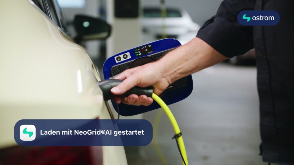 Die Wallbox startet: Laden mit NeoGrid AI