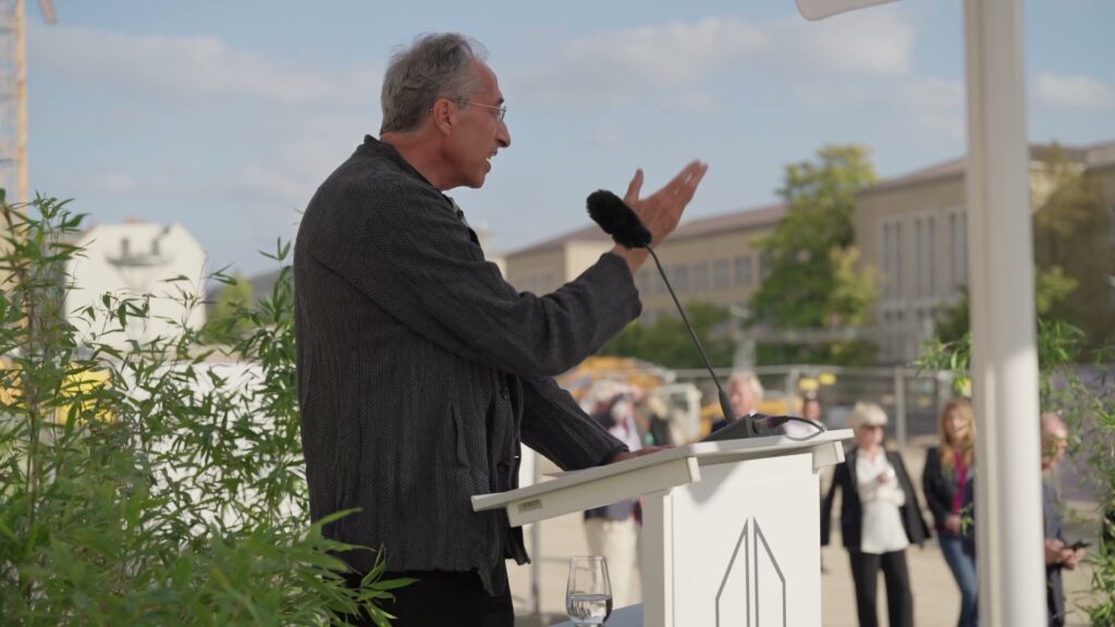 Speech at the groundbreaking ceremony for the Neue Bockbrauerei in Berlin-Kreuzberg, event film for Bauwert