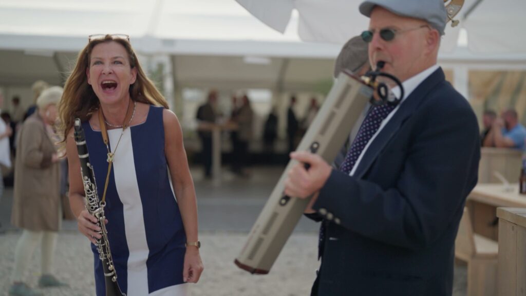 Music for the groundbreaking ceremony of the Bauwert project in Kreuzberg