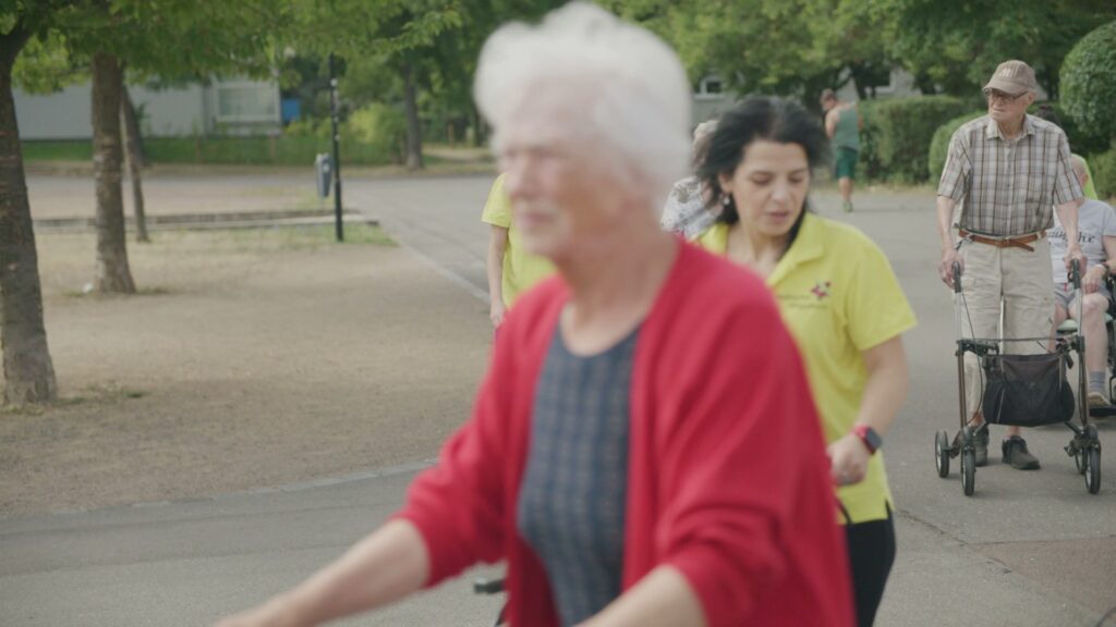 Unterwegs mit den Seniorinnen und Senioren