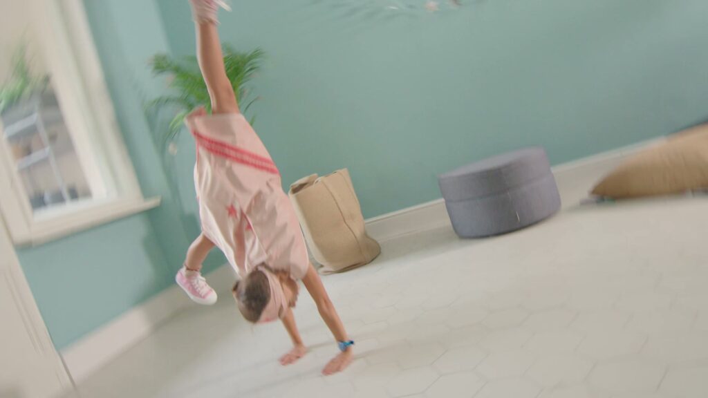 Energie bis zum Handstand