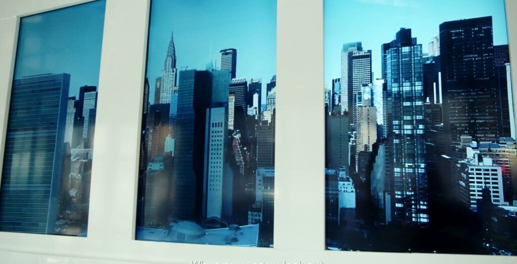 New York Through the Tram Windows